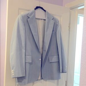 Levi's Sky Blue Men's Blazer